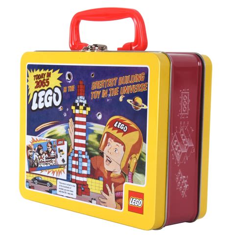 lego lunch box metal|lego lunchbox.